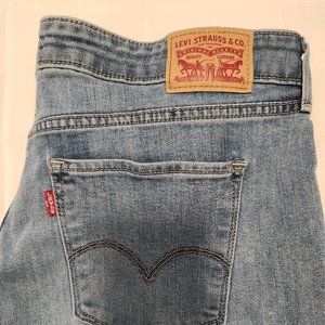 womens 711 skinny jeans distressed levis blue